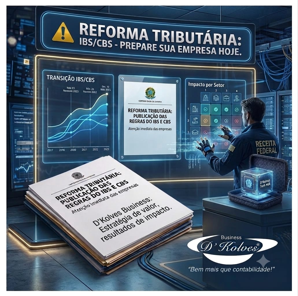 Imagem de Clientes REFORMA TRIBUTÁRIA: PUBLICAÇÃO DAS REGRAS DO IBS E CBS EXIGE ATENÇÃO IMEDIATA DAS EMPRESAS