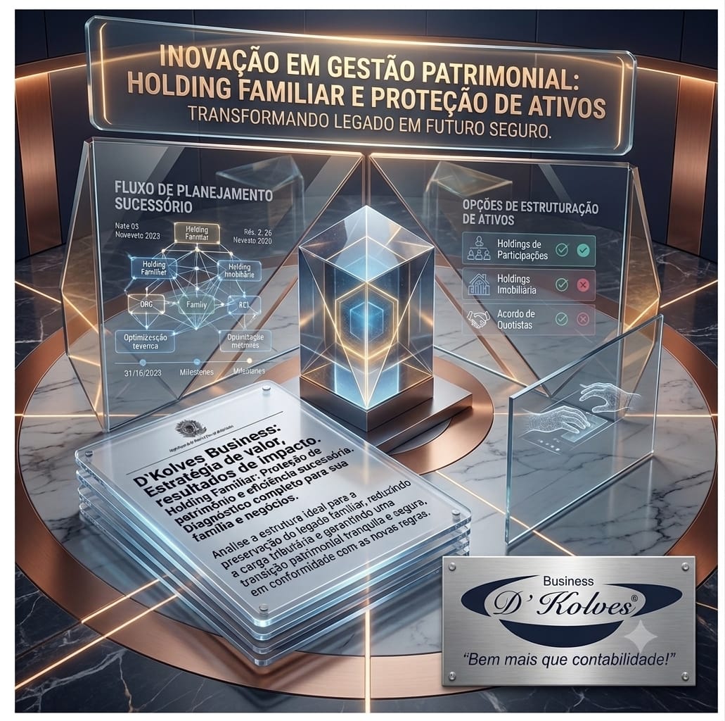 Imagem de Clientes MUDANÇAS NA LEI:  HOLDING FAMILIAR PROTEGE SEUS BENS OU VIROU UM ALVO DE FISCALIZAÇÃO?