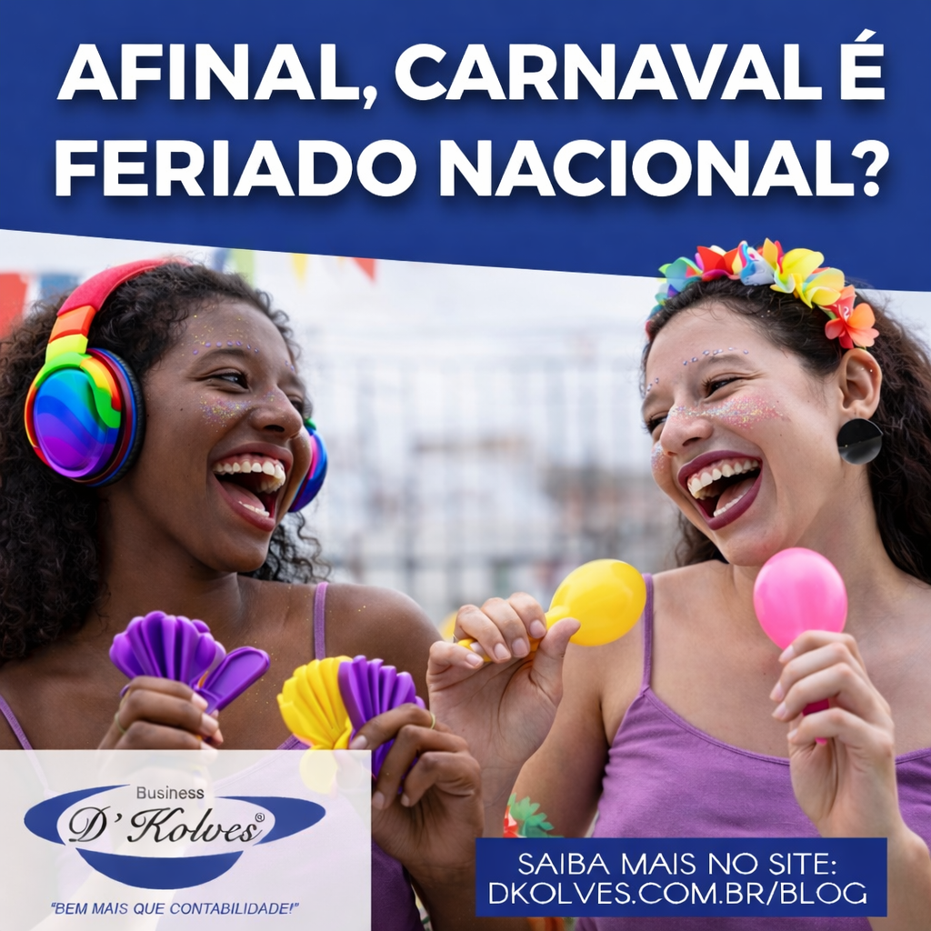 Imagem de Clientes AFINAL, CARNAVAL É FERIADO NACIONAL?